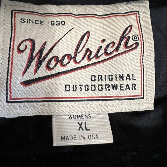 Woolrich Vintage Plaid Red Brown 3 Button Jacket Size X Large - Picture 5 of 6